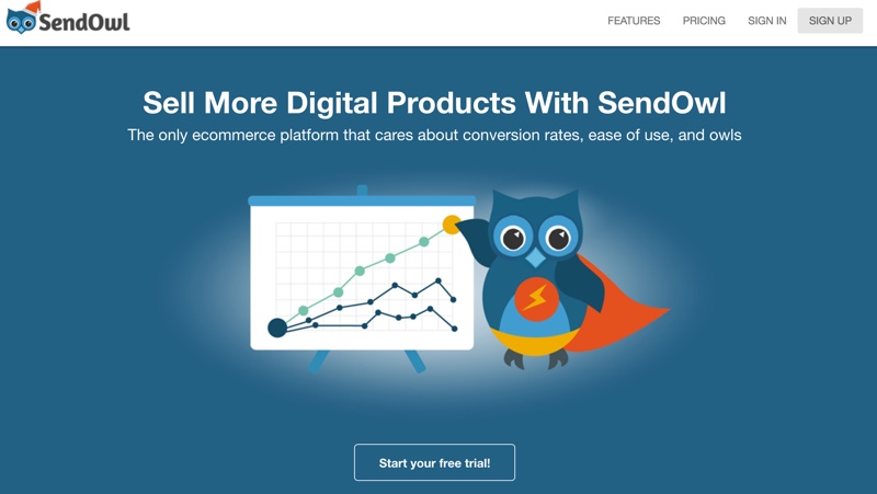 SendOwl digital platform review