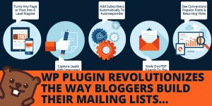 NEW WORDPRESS PLUGIN REVOLUTIONIZES THE WAY BLOGGERS BUILD MAILING LISTS